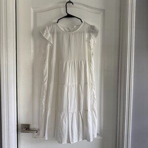 Amazon Kirundo White Dress Size Small NEW WITH TAGS